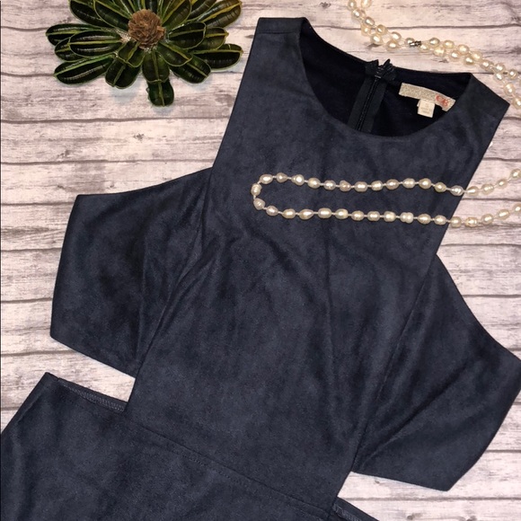 Gianni Bini Dresses & Skirts - Navy Gianni Bini Cut Out Dress